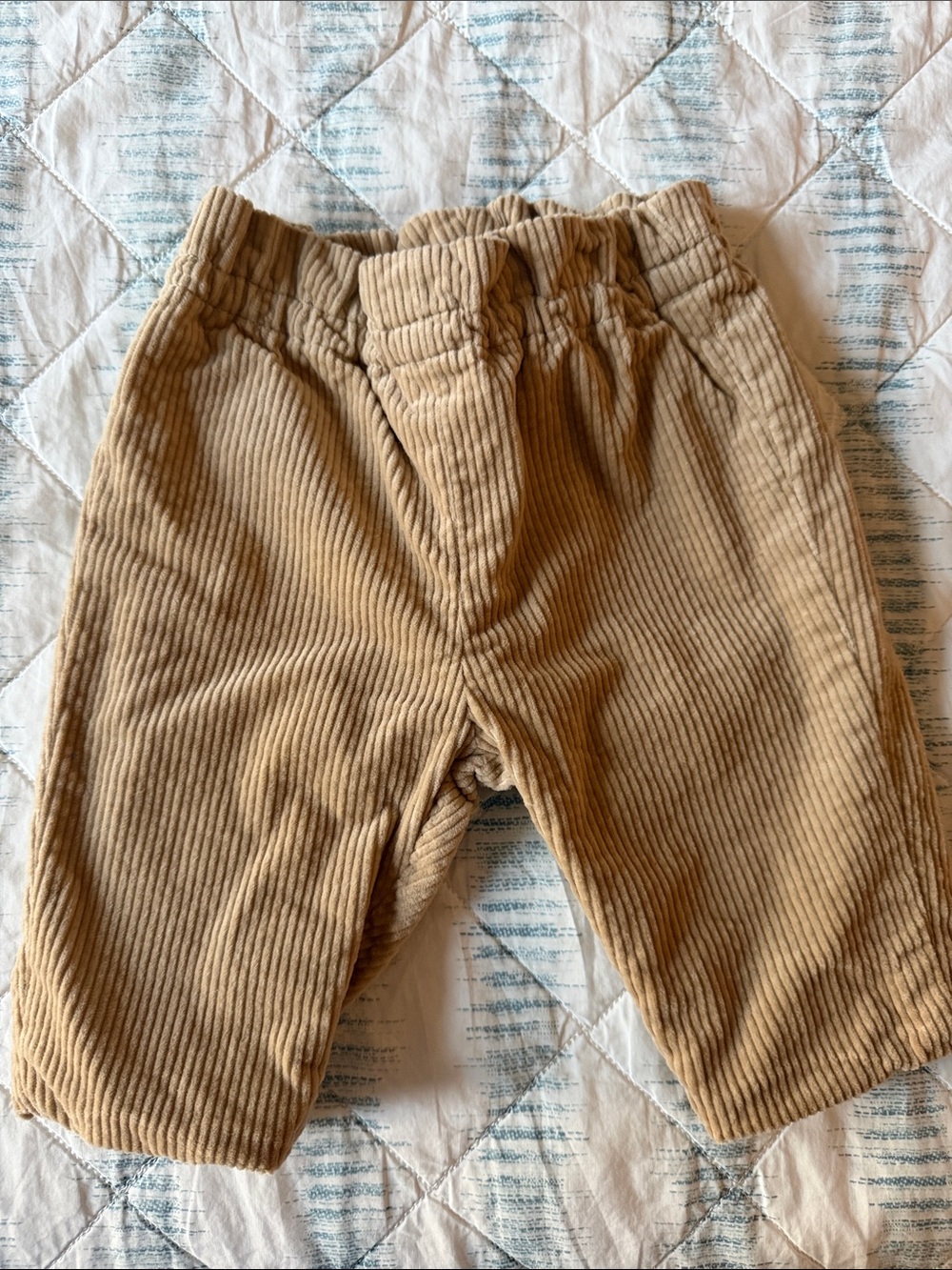 Bonpoint Baby Corduroy Pull-On Pants - Tan